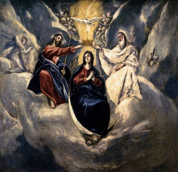 GRECO, El The Coronation of the Virgin